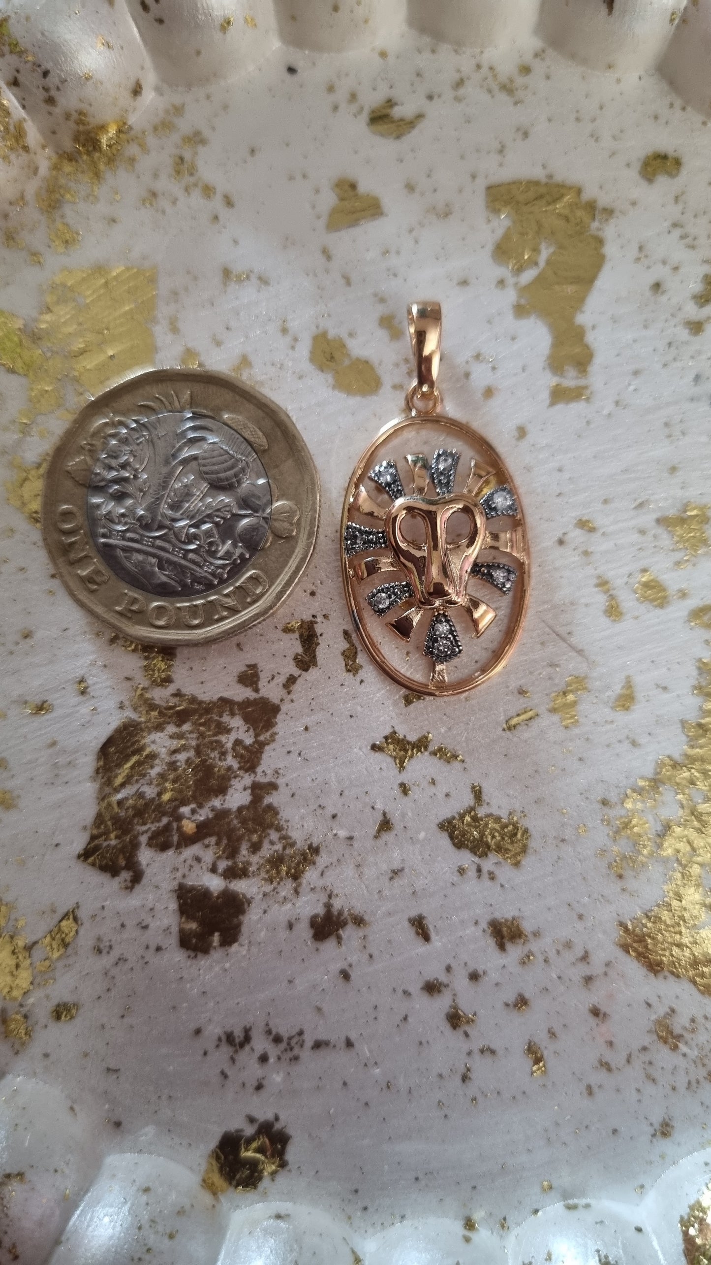 Multicolor gold plated 18kr-platinum plated with zircon crystals