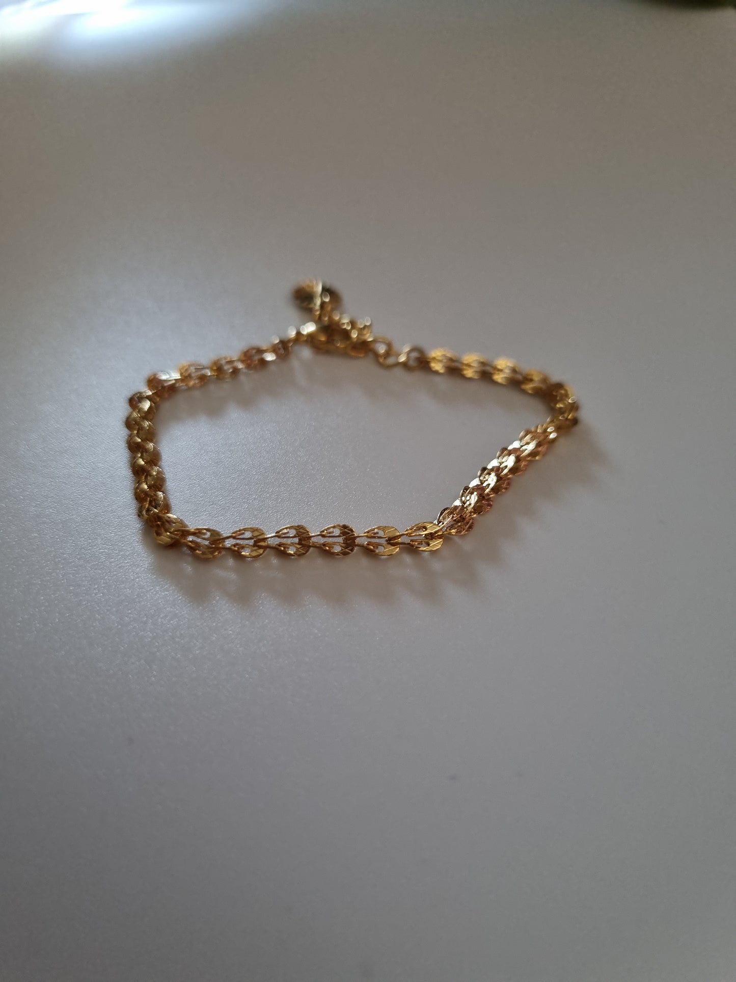 24kr.gold Plated bracelet waterproof hypoallergenic  free nickel