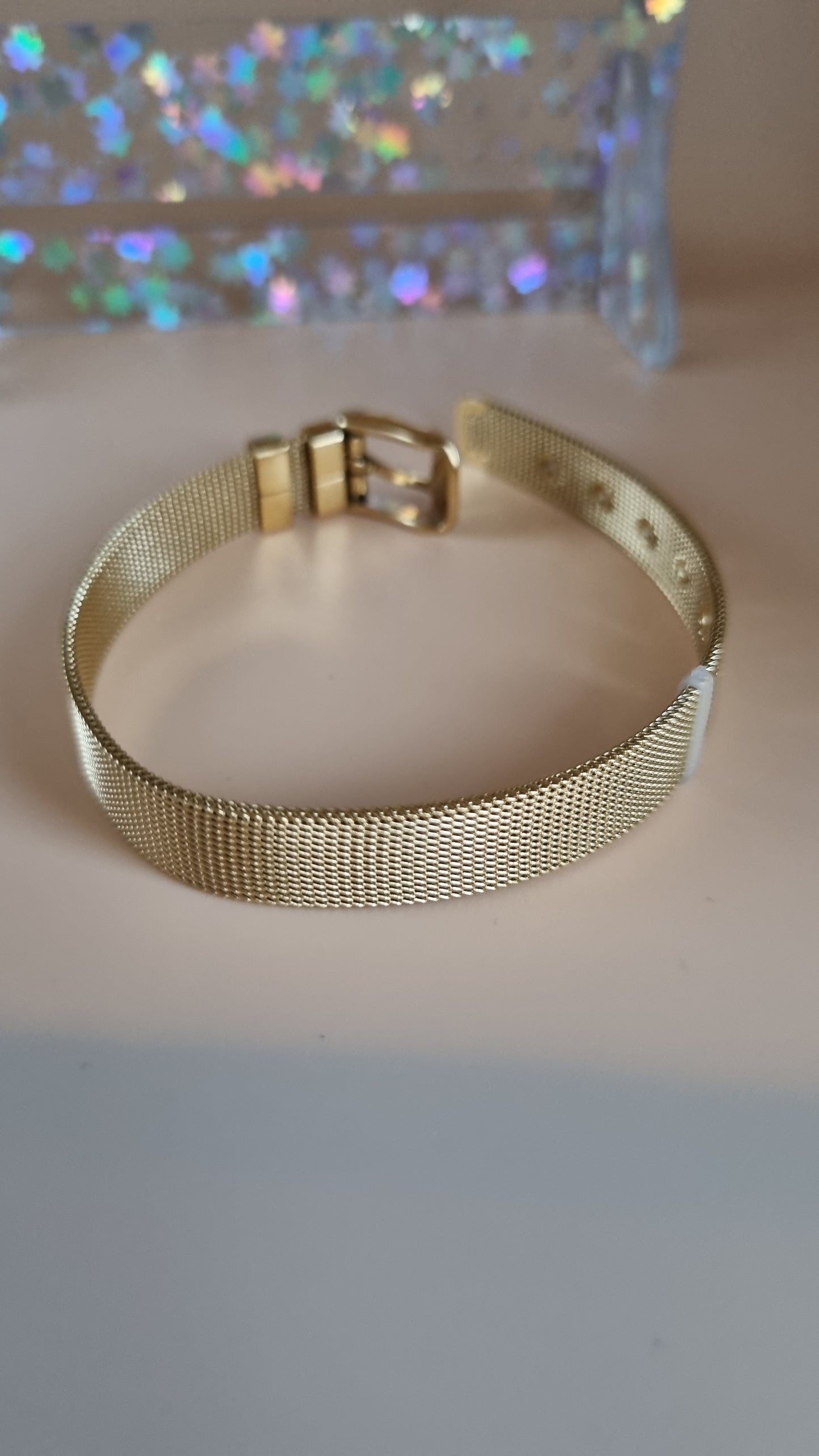 24kr.gold plated bracelet stainless steel  unisex