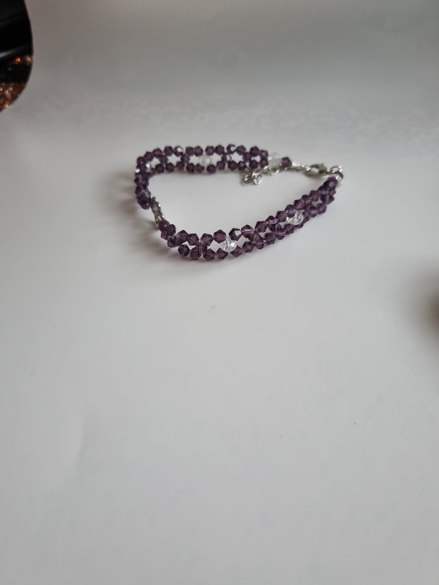 Handmade bracelets from glass 6mm beads made with love