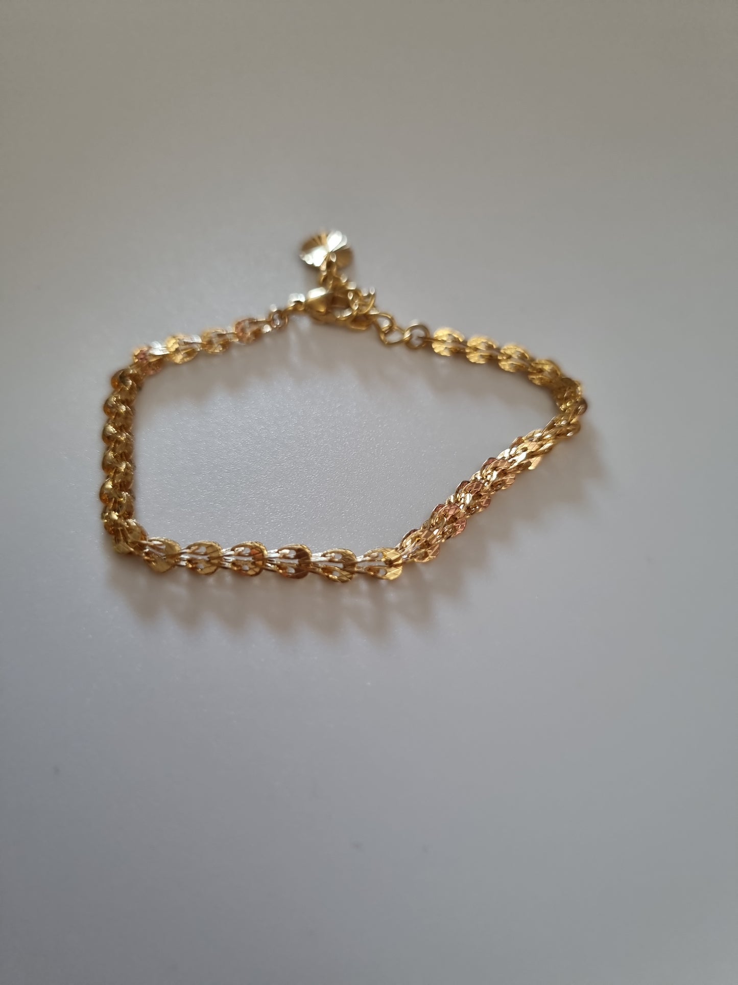 24kr.gold Plated bracelet waterproof hypoallergenic  free nickel