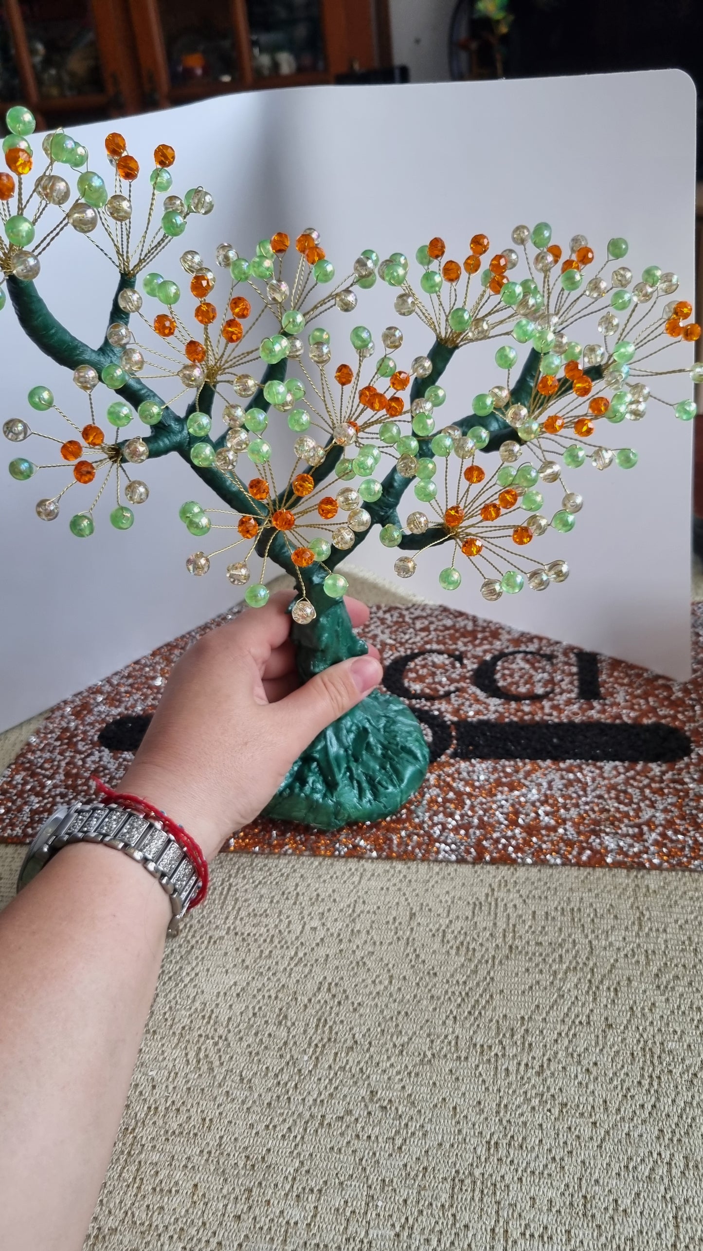 Handmade tree very beautiful decor  in home very Beautiful