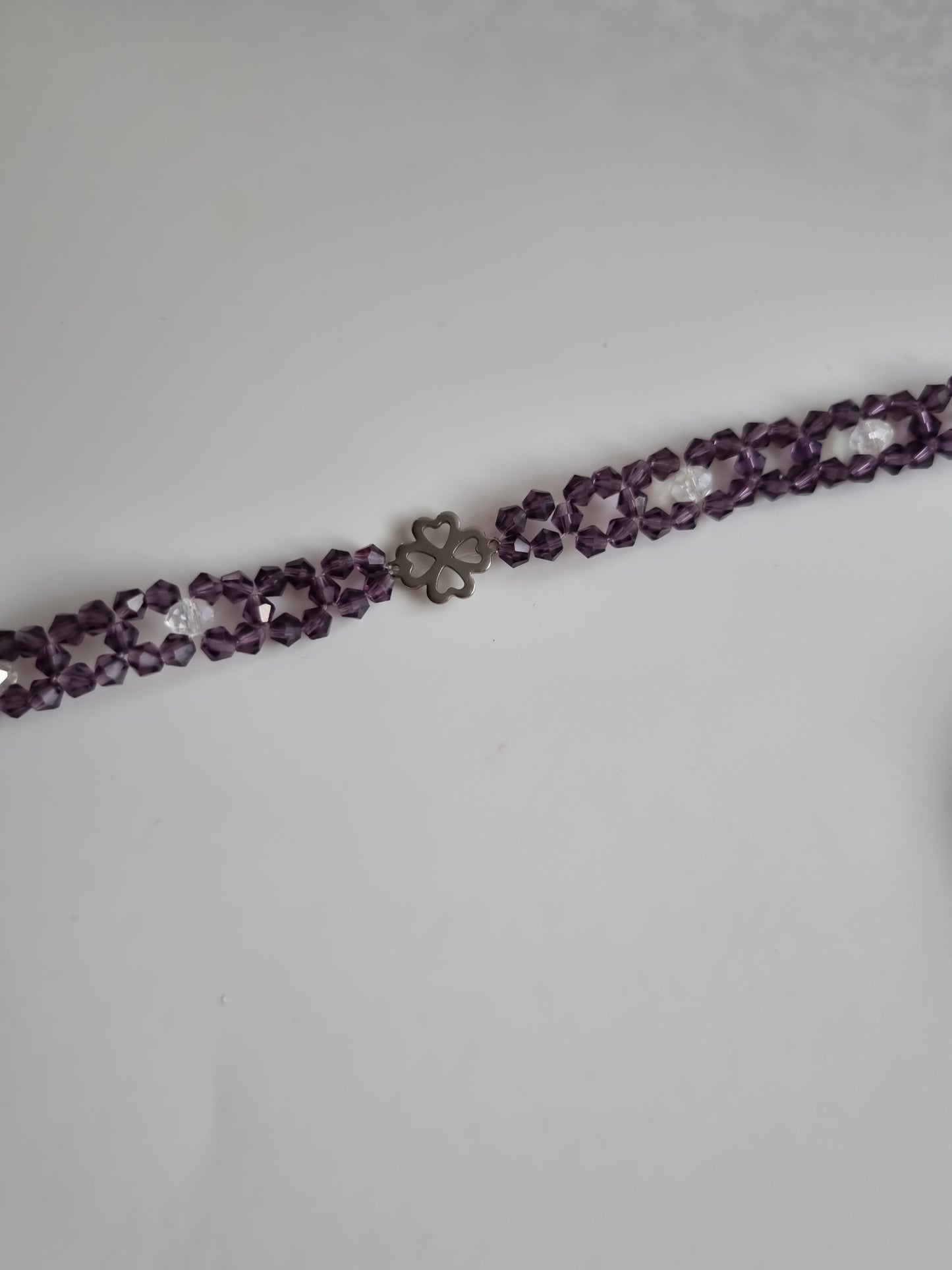 Handmade bracelets from glass 6mm beads made with love