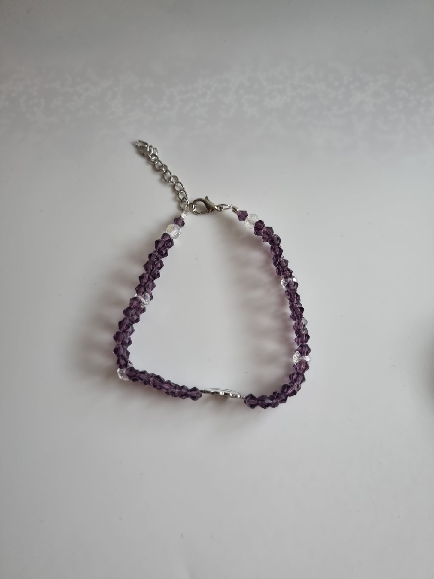 Handmade bracelets from glass 6mm beads made with love